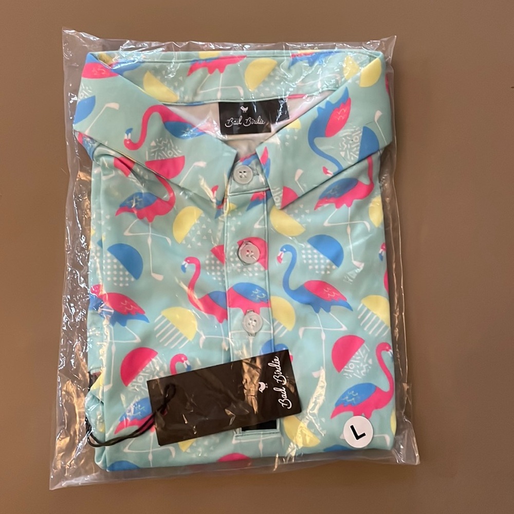 NWT Men’s Bad Birdie Golf Polo